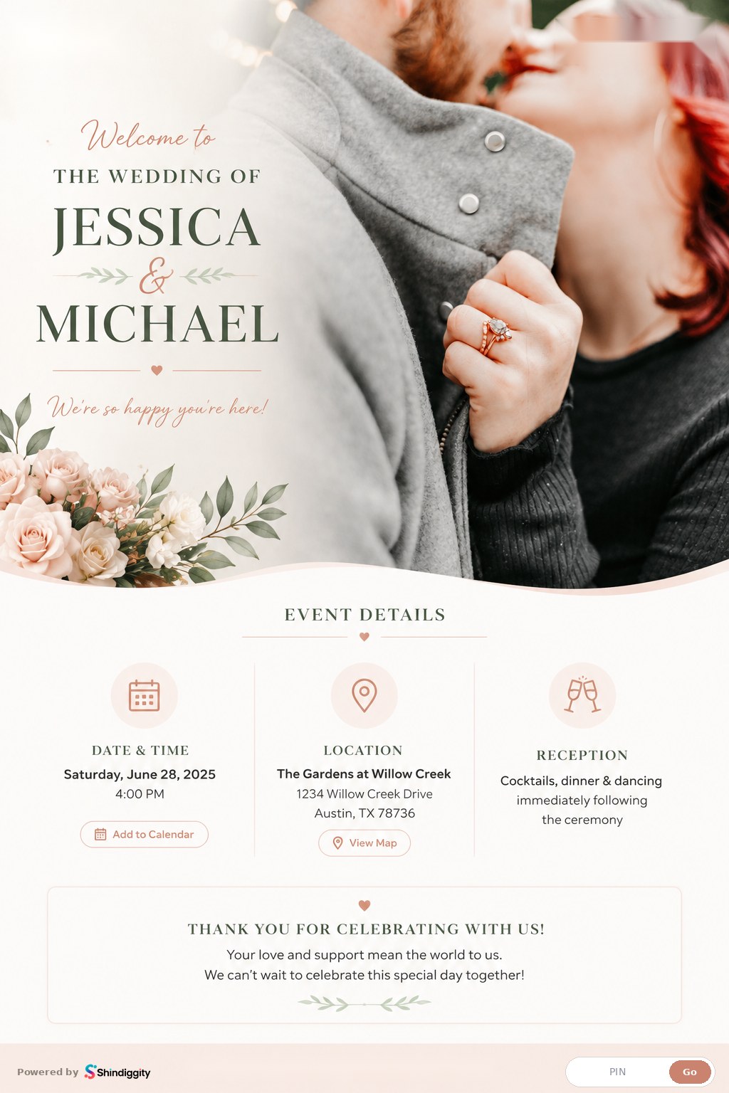 Elegant theme sample